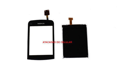 Display Lcd + Touch Nokia C2-02 C2-03 C2-06