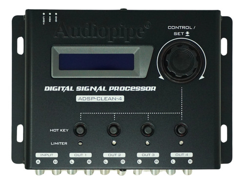 Procesador De Señal Digital Audiopipe Adspclean4 1 Entrada 4