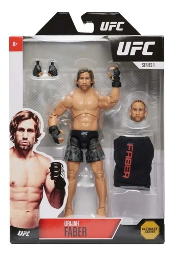 Boneco Articulado Ufc 17cm Urijah Faber Multikids Br1519