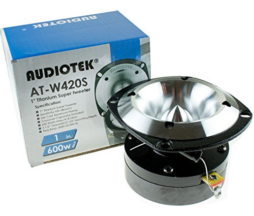 Tweeter Super Titanium De 1 Pulgada Y 600 W Para Coche - Aud