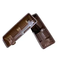 Comprar Bandejas Cunitas De Plastico Para 6 Alfajores X 200 Un Chocolate