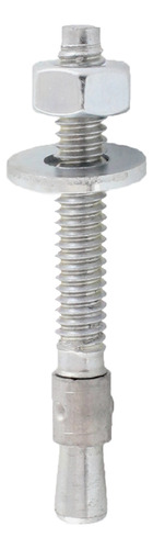 Perno Anclaje Con Cuña 1/4 X 2 1/4 Zincado Pack De 10 Und