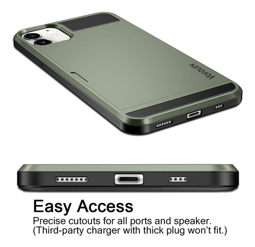 Vofolen Compatible Con iPhone 12 Mini Case 5g Funda Tipo Car