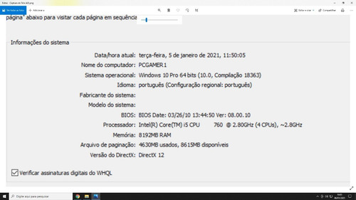 Computador Gamer Completo