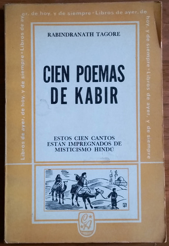 Cien Poemas De Kabir - Rabindranath Tagore
