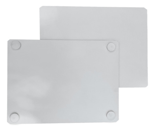 Tabuleiro Tábua Em Mdf 6mm Retangular 20x30 Cm Confeitaria Cor Branco
