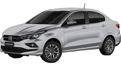 Pintura Para Fiat Cronos Gris Plata Bicapa 1 Lt
