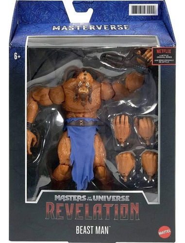 Beast Man Masters Of Universe Revelation Masterverse Mattel