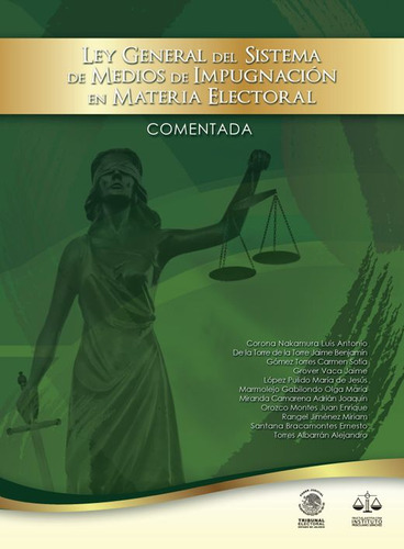 Libro: Ley General Del Sistema De Medios De Impugnacion En M