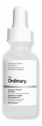 The Ordinary Serum Ácido Salicílico 2% Rostro Cutís Original