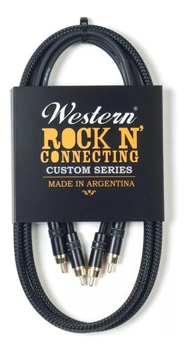 Western Cable Rock N Connecting Rca-rca Mallado 1.5m