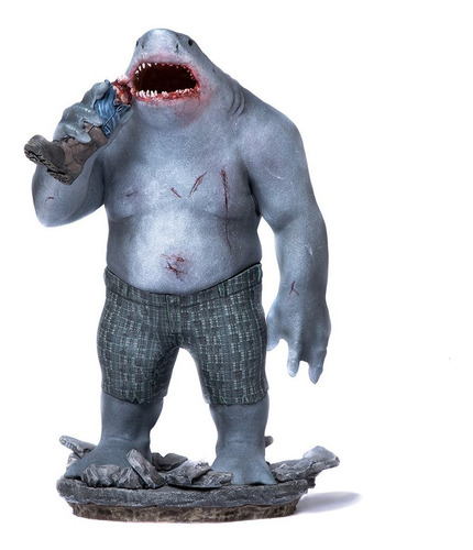 Figura King Shark Bds As 1 10 The Suicide Squad