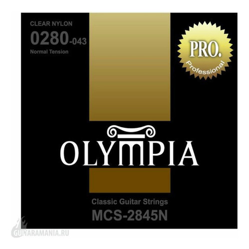 Encordado Clasica Olympia Mcs29845n Pro Classic Tension Norm