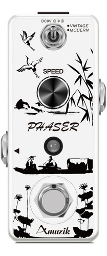 Pedal Phaser Para Guitarra Amuzik Lef-313 Pedal De