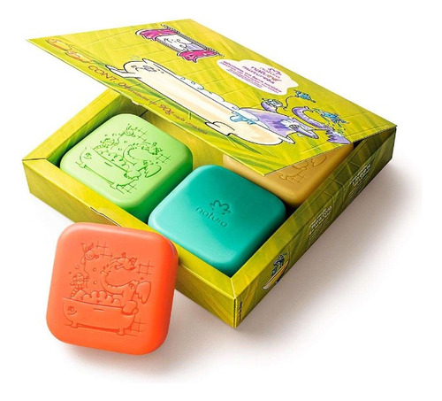 Sabonete Natura Mistureba Infantil 4 Unidades De 90g