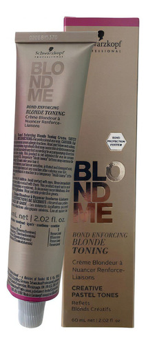  Tonalizante Blondme Schwarzkopf Blonde Toning 60ml Blond Me Tom T - Brown Mahogany