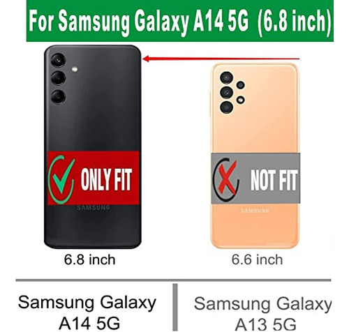 Funda Para Samsung Galaxy A14 5g A14 4g M14 5g Transparente