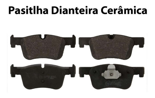 Pastilha De Freio Dianteira Ceramica Bmw 318d Gt 2.0 143cv