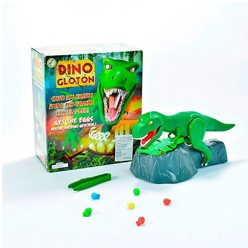 Dino Gloton Juego Mesa Familiar Niños Rescata Los Huevos
