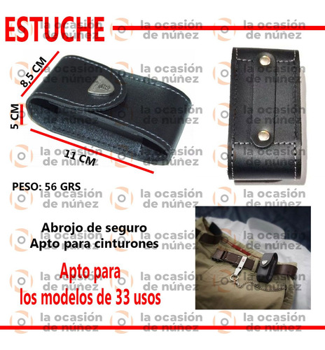 Victorinox Cortaplumas Champ Suiza 33 Usos 23137 + Estuche