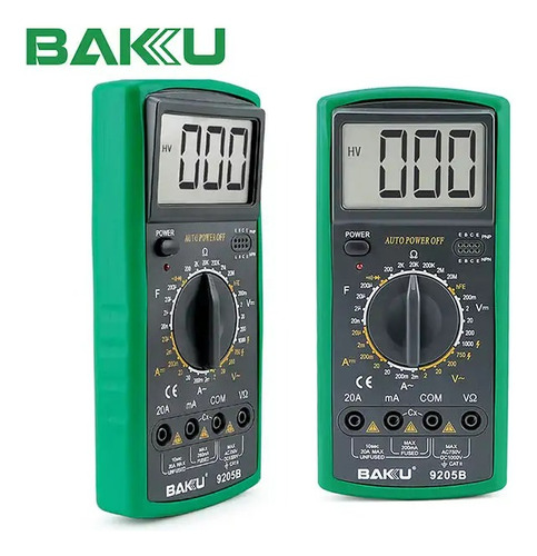 Tester O Multimetro Baku Bk-9205b