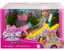 Comprar Barbie Stacie Vehiculo Al Rescate Go-kart