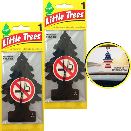 2 Little Trees Aromatizante Cheirinho Carro Diversos Aromas