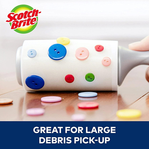 Scotch Brite Value Pack Lint Roller 80 Folhas (pacote Com 5)