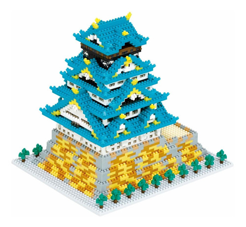 Kawada Nano-block Osaka Castle Deluxe Edition