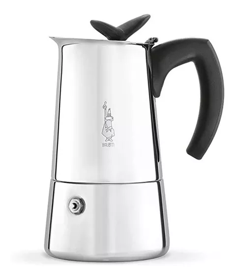 Cafetera Italiana Bialetti Musa Restyling 6 Tazas Acero Inox