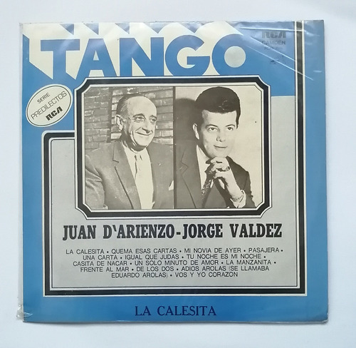 Juan D'arienzo / Jorge Valdez - La Calesita ( L P Uruguay)