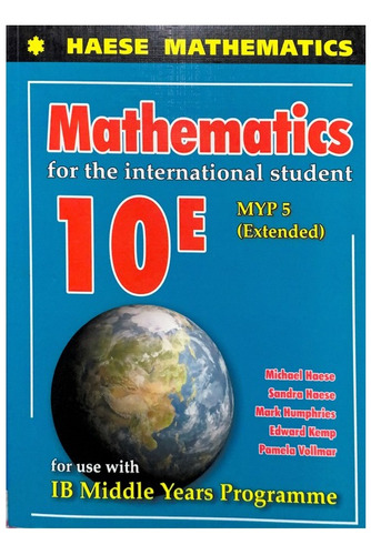Libro Mathematics Ib 10e Myp 5 For Use With Ib Middle Years 
