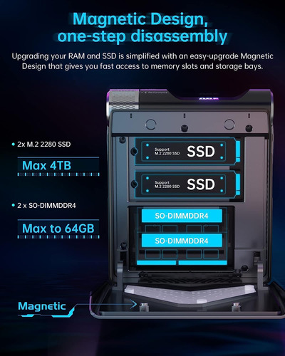 Mini Pc Kamrui Thin Client Amd Ryzen 5 5600u 32 Gb De Ram 2