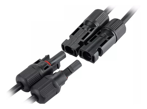 Imagem 2 de 6 de 50 Pares Conector Mc4 Painel Energia Solar Fotovoltaica