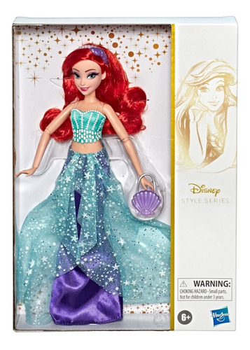 Muñeca De Ariel - Disney Princesas Style Series Hasbro