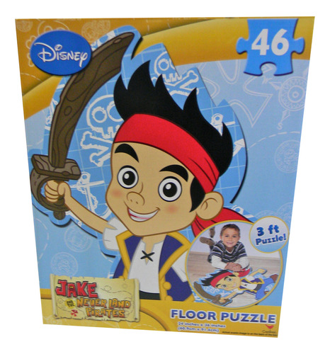 Puzzle De Suelo Jake Y Los Piratas De Nunca Jamás