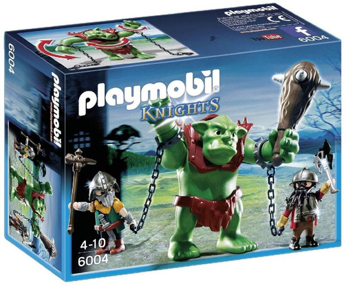 Todobloques Playmobil 6004 Trol Gigante Con Luchadores