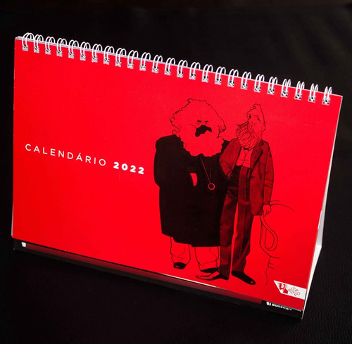 Libro Calendario #leiamarx 2022 De Boitempo Boitempo