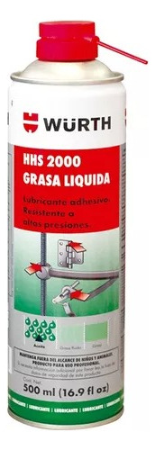 Grasa Líquida Wurth Hhs 2000 500ml 12 Pieza