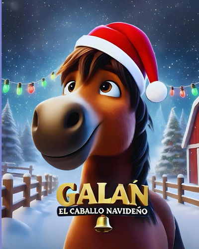 Galán, El Caballo Navideño: Una Aventura De Navidad Ll 61kjr