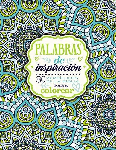 Libro : Palabras De Inspiracion (libro Para Colorear) 30...