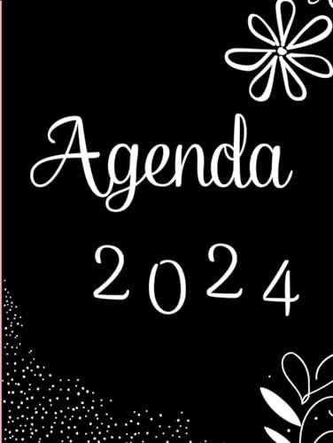 Agenda 2024: Organizador Semanal Y Mensual Para Llevar Un Re
