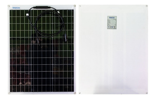 Panel Solar Flexible 50wp 50 Watts P/ Embarcaciones Barcos