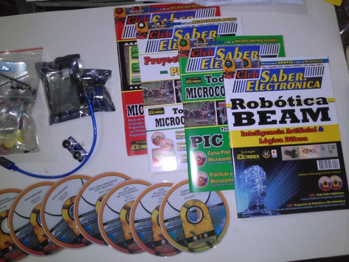 Megapack Pic, Picaxe, Arduino Y Robotica Para Niños