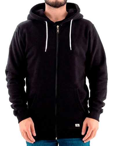 Campera Quiksilver Lifestyle Hombre Essentials Negro Cli