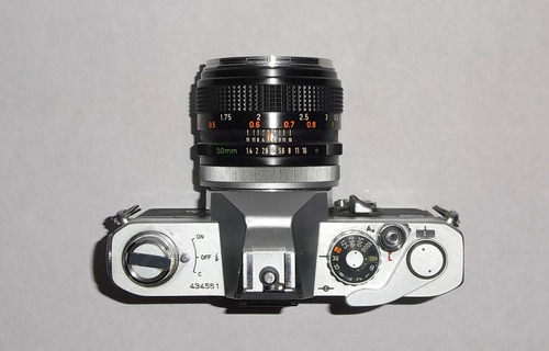 Camara Canon Ftb Con 3 Lentes Y Accesorios Funcionando Negro (Usado)