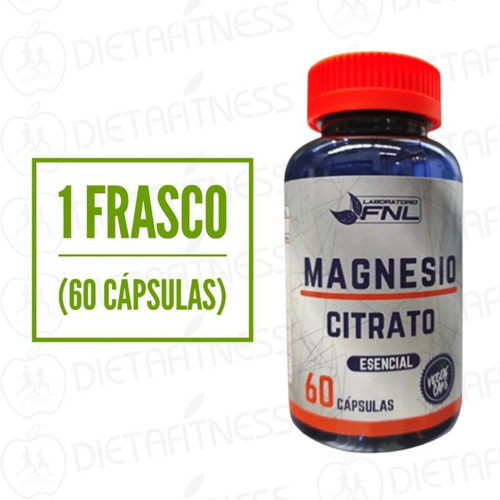 Imagen 2 de 2 de Citrato De Magnesio 60 Cápsulas