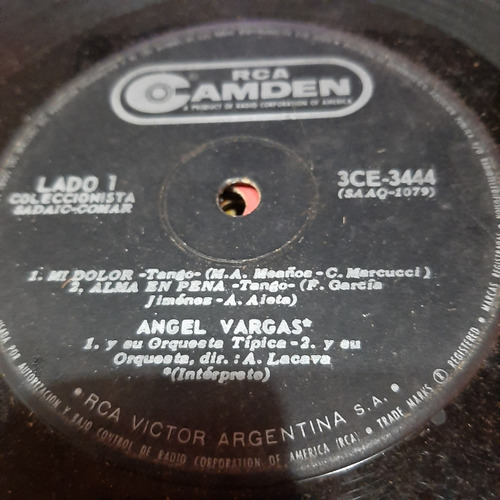 Simple Angel Vargas Rca Camden C27