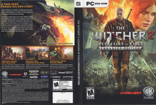The Witcher 2 Assassins Of Kings Enhanced Edition Pc