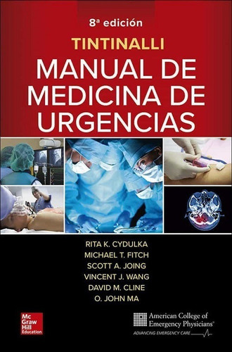 Tintinalli Manual De Medicina De Urgencias Mcgraw-hill -cor